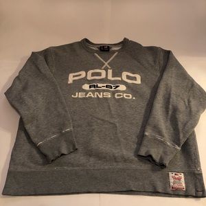 Distressed Polo Jeans By Ralph Lauren Sweatshirt